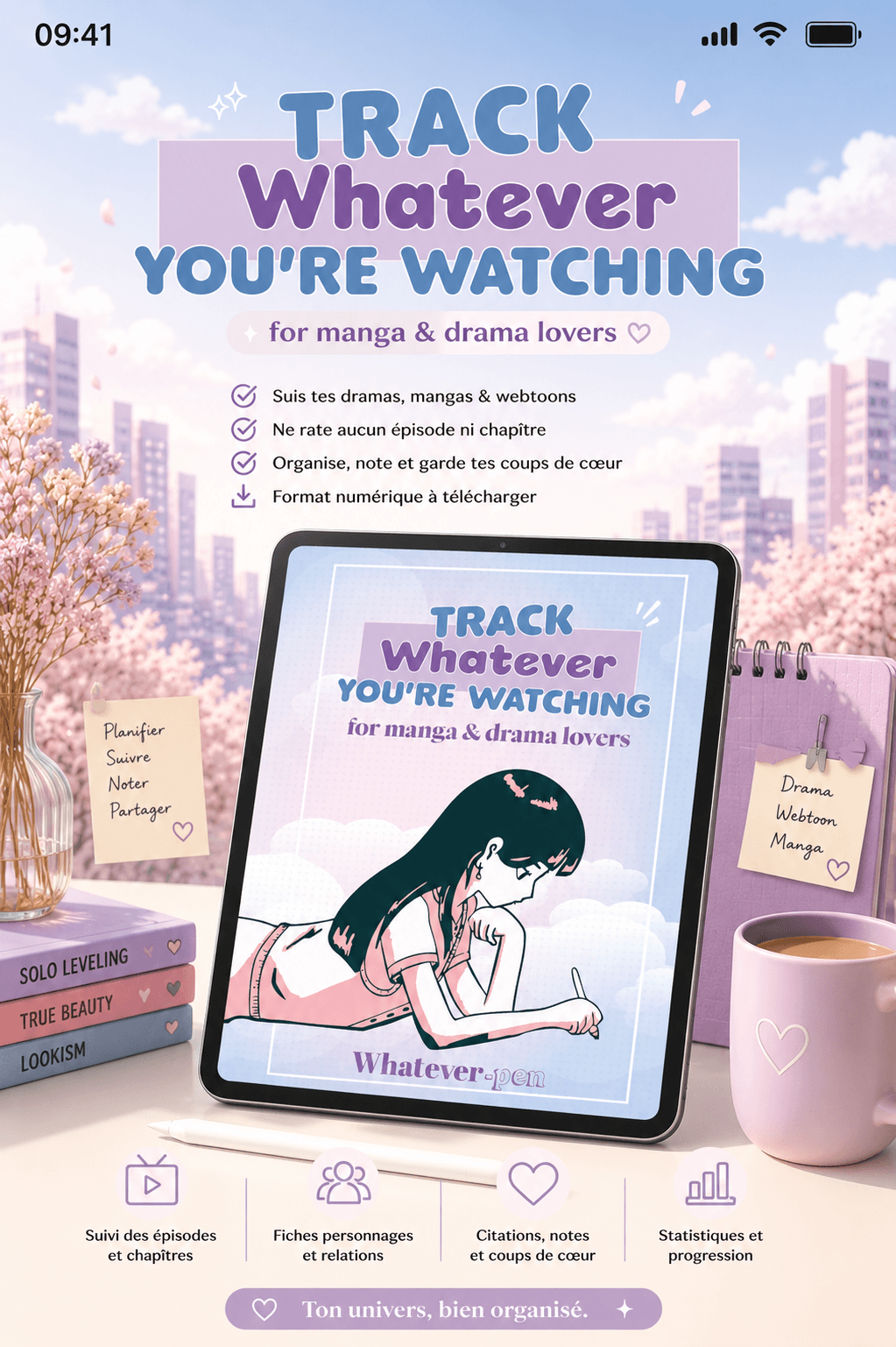 Track Whatever You're Watching – Carnet Drama Numérique