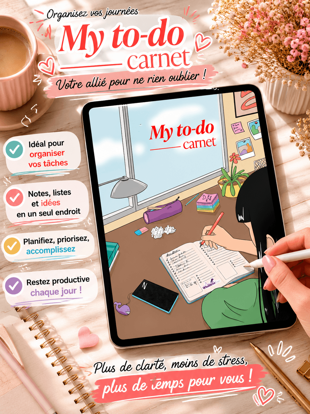 My To-Do Carnet Numérique | Votre allié pour une organisation au quotidien — visuel 3