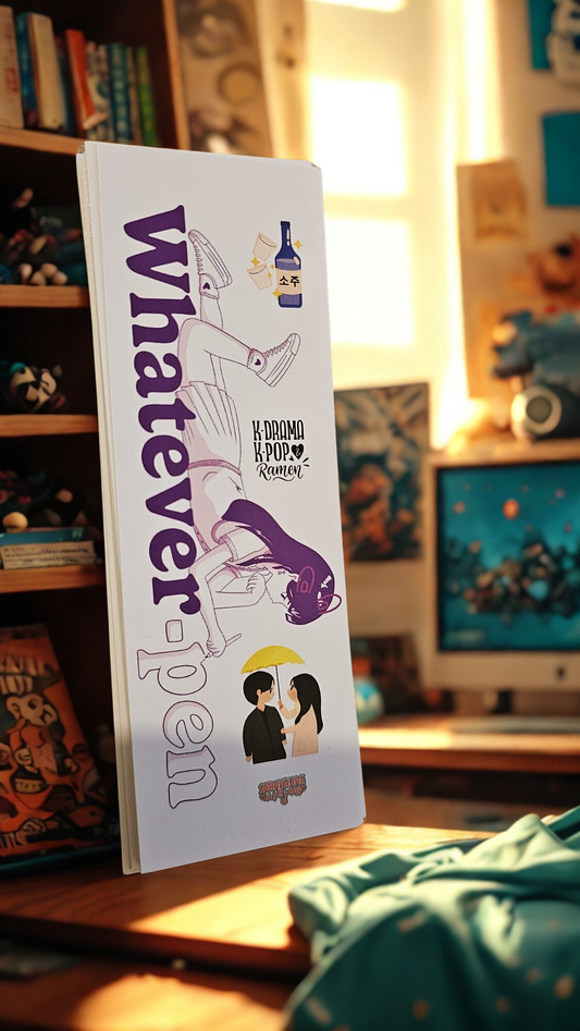 📎 Marque-page Whatever-Pen – L’accessoire des binge-watchers stylés